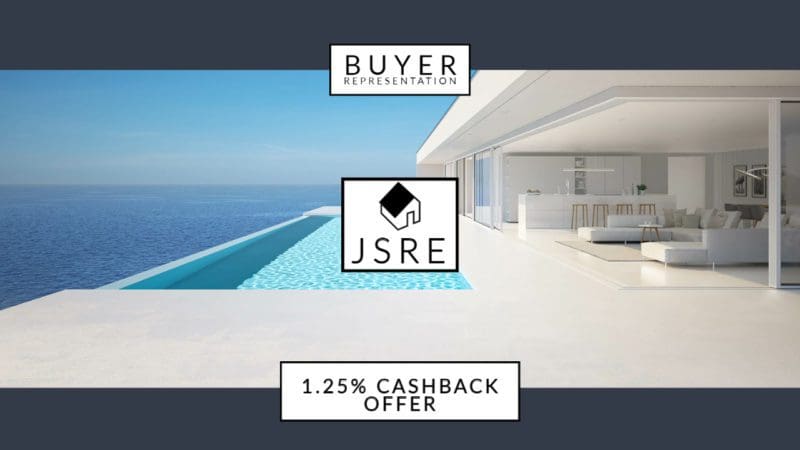 1.25% Cash Back Offer For Buyers