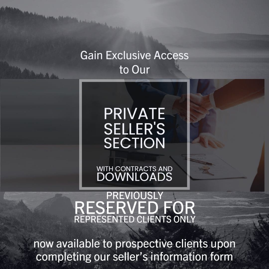 Simply Fill Out the No-Obligation Client & Listing Information Form and Receive Access to the Password Protected “Client’s Download Page” Loaded with Sample Contracts, Forms, and Helpful Information for Sellers
