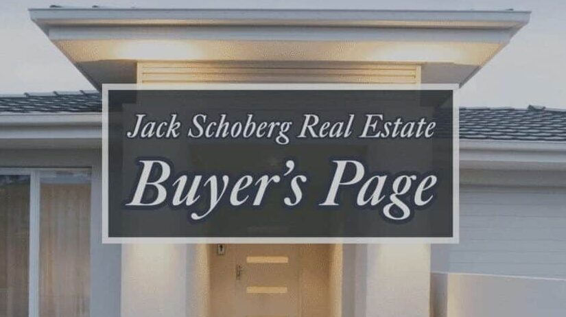 Jack Schoberg Real Estate Buyer's Page